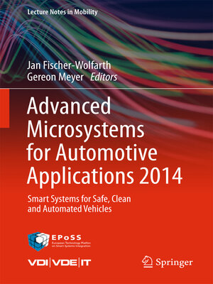 cover image of Advanced Microsystems for Automotive Applications 2014